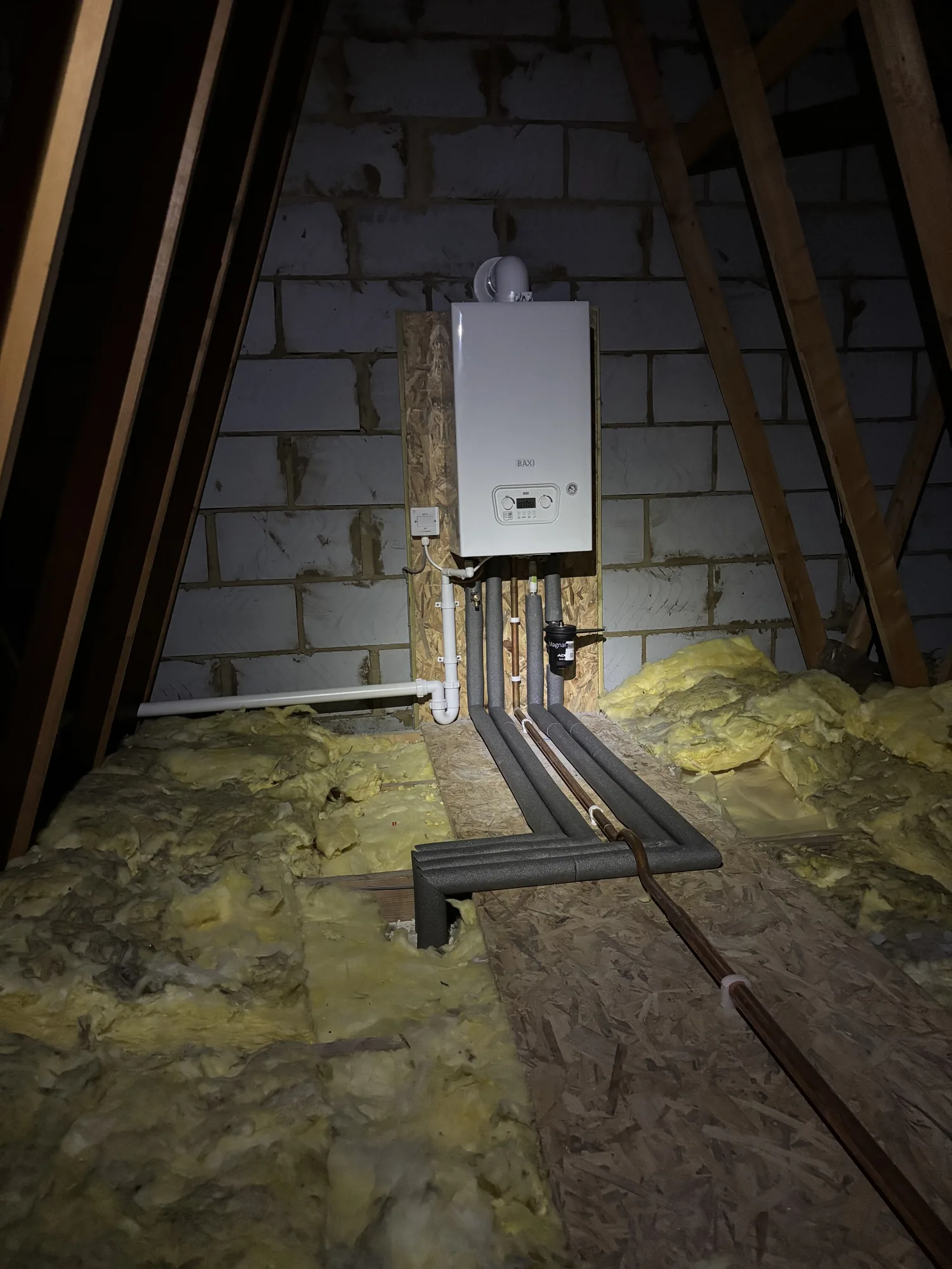 Howe Heating boiler installation in Suffolk - photo 10