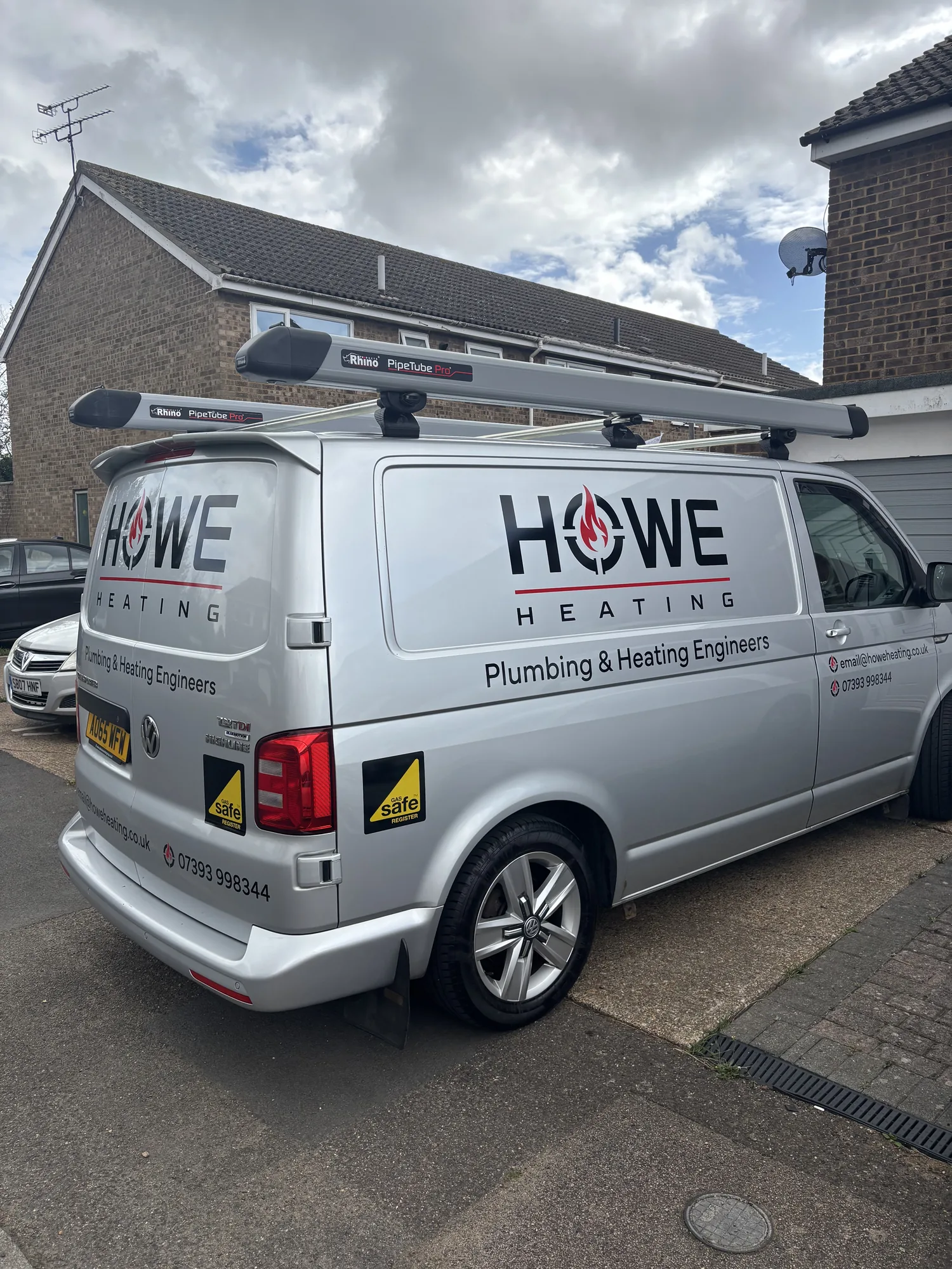 Howe Heating on a Suffolk boiler installation